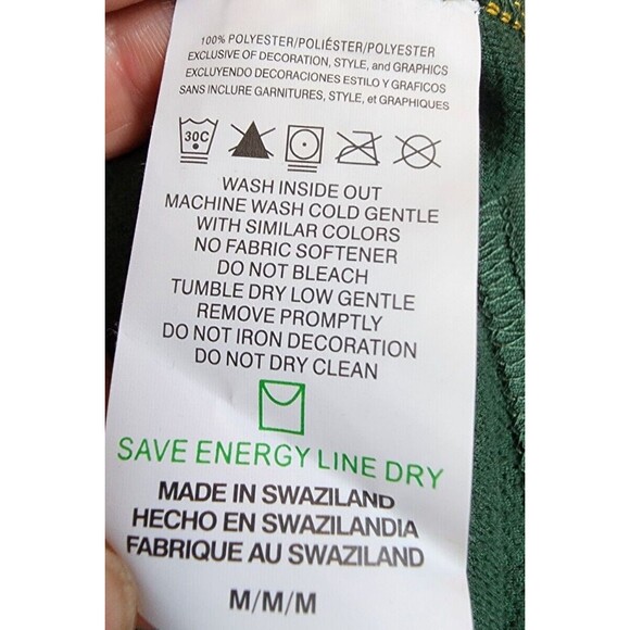 Green Bay Packers 1/4 Zip Poly Shirt Size Medium by Majestic - Picture 7 of 7